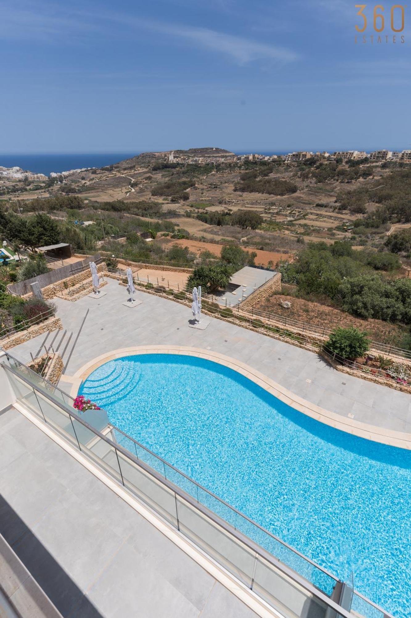 Stunning 3br In Gozo With Access To Pool By 360 Estates Apartment *