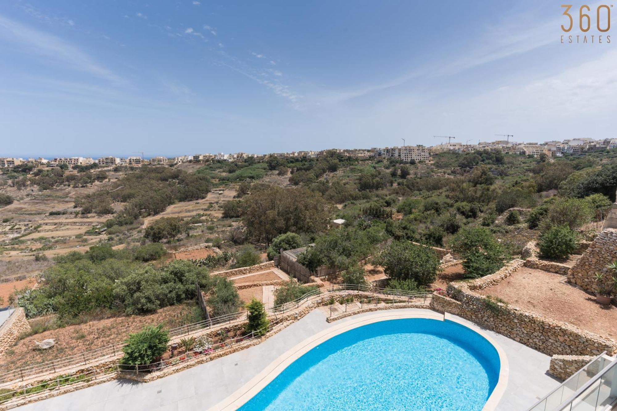 Stunning 3br In Gozo With Access To Pool By 360 Estates Apartment *